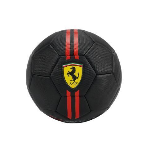 Ferrari #5 Machine Sewing Soccer Ball Back x Red