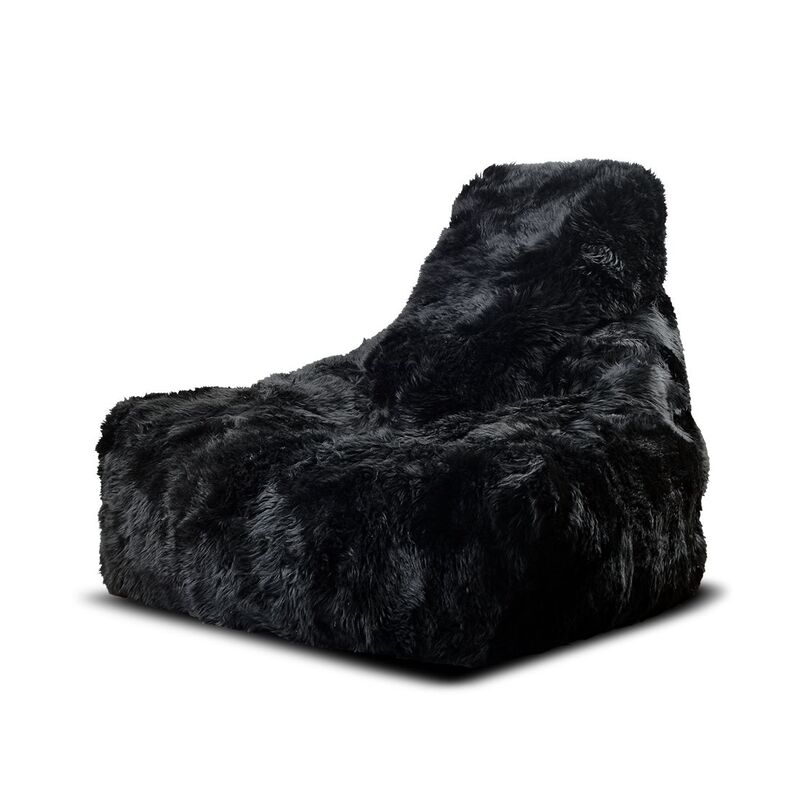 Extreme Lounging Mighty Bean Bag Fur Black