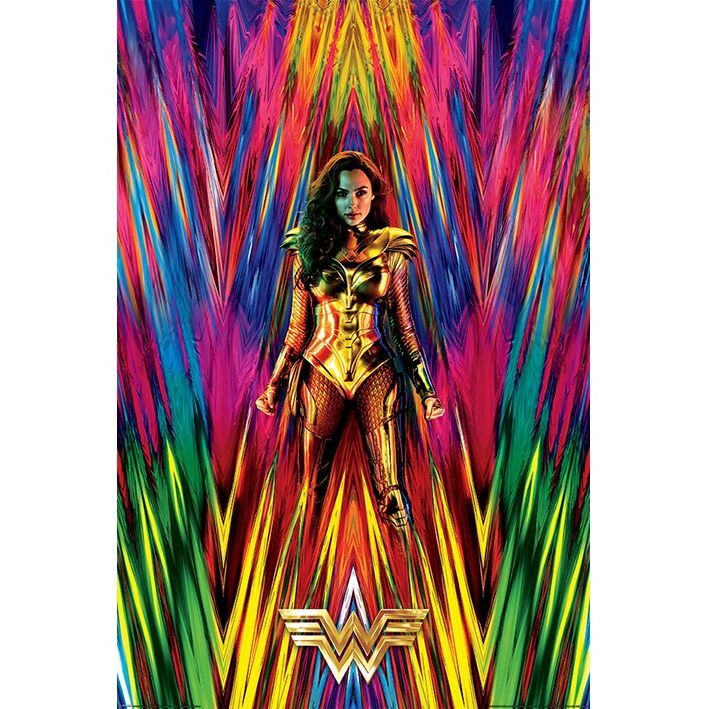 Wonder Woman 1984 (Neon Static) Maxi Posters