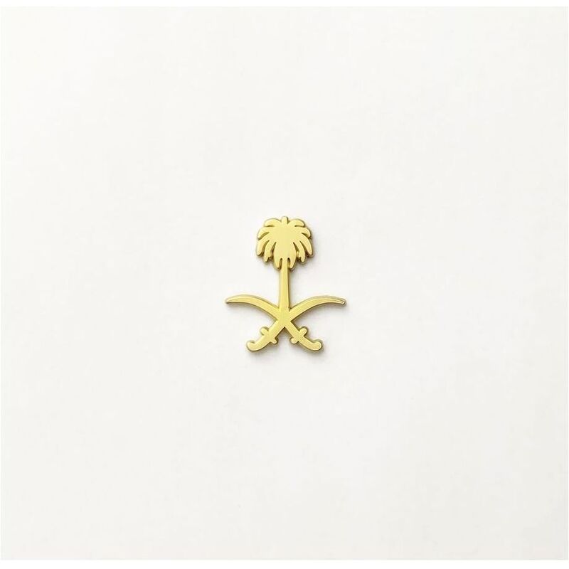 Kingdom Logo Enamel Pin Gold