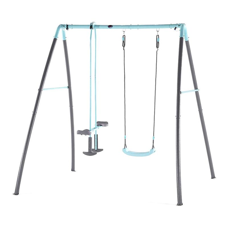 Plm Metal Single Swing And Glider With Mist
