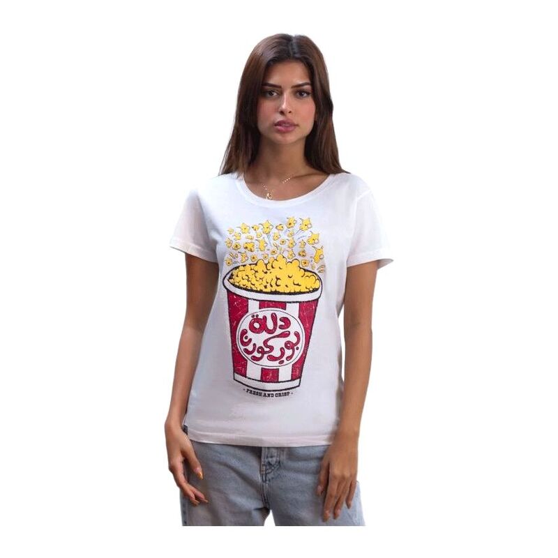 J-Shad Popcorn T-Shirt Wht