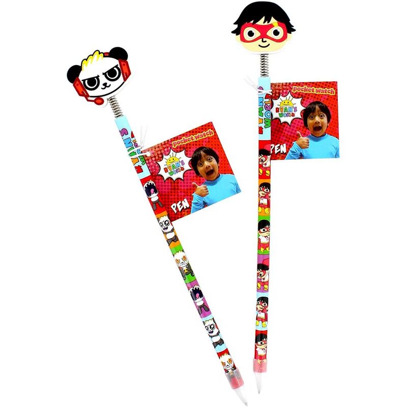 Ryan'S World Pen With Topper (Swingtag) (Assortment - Includes 1)