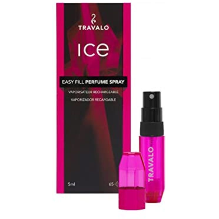 Travalo 5 Ml 65 Sprays Ice Hot Pink Plastic