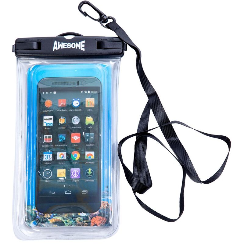 Awesome Floating Waterproof Phone Bag Clear