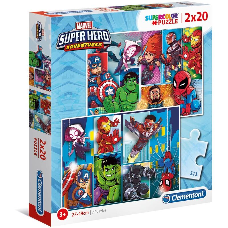 Puzzle 2X20 Superhero
