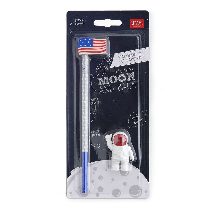Legami To The Moon And Back - Stationery Set