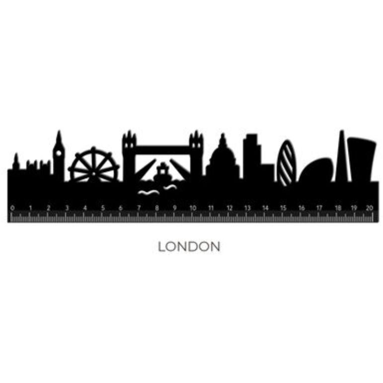 Legami Skyline Ruler - Ruler London