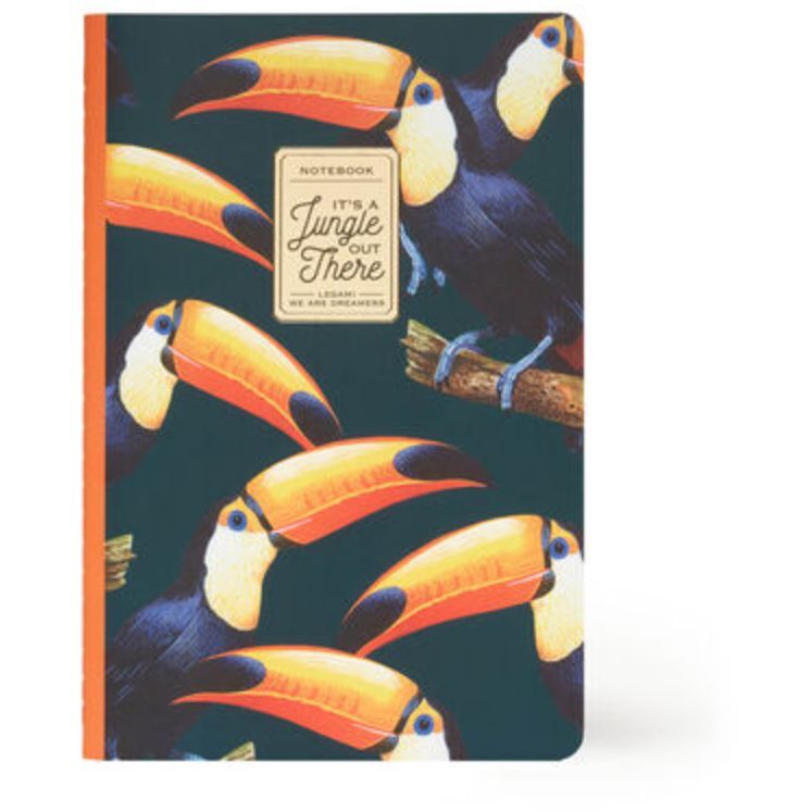Legami Notebook - Medium Lined - Toucans
