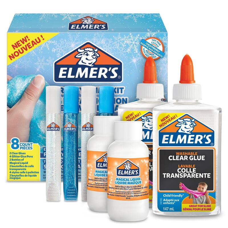 Elmers Frosty Slime Kit 8 Pcs