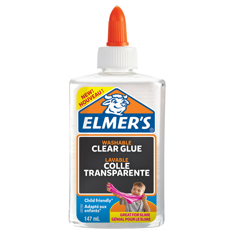 Elmers Clear Glue Wash 6 Pcs 147 Ml