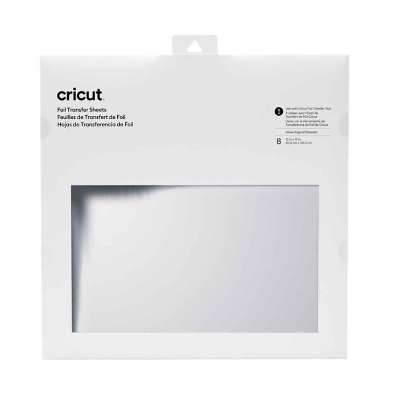 Cricut Transfer Foil Sheets 30X30Cm 8 Sheets (Silver)