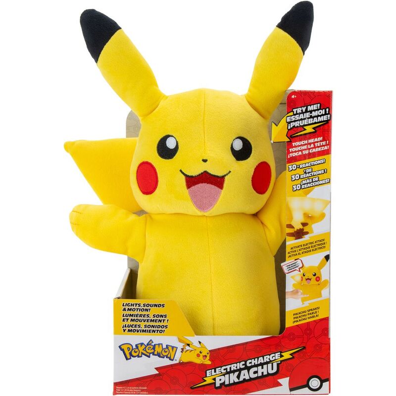 Feature Plush (Electric Charge Pickachu)