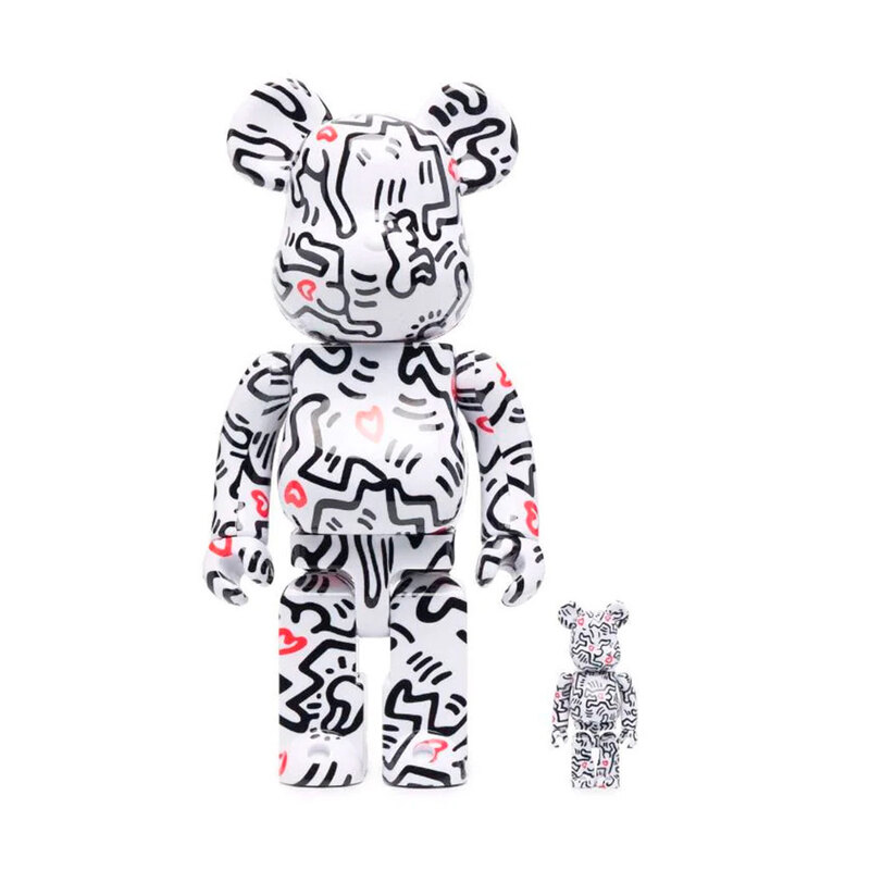 Bearbrick Collectible 400% + 100% Keith Haring