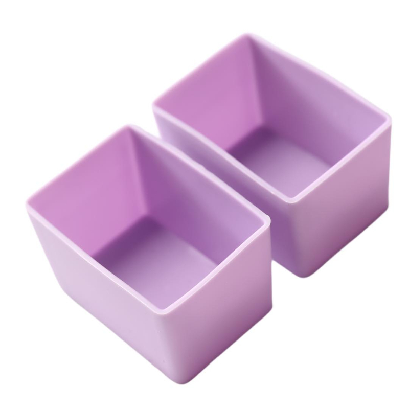 Munchbox Munchcups Rectangle Purple (Lunchbox Accessory)