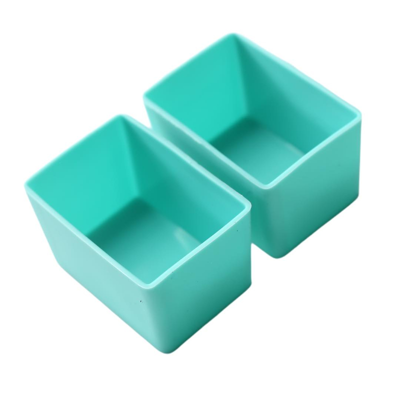 Munchbox Munchcups Rectangle Aqua (Lunchbox Accessory)