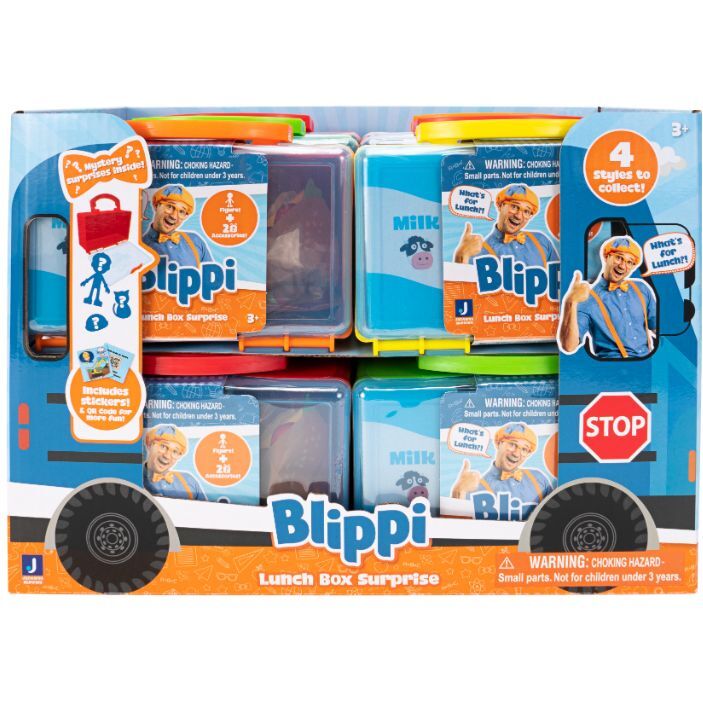 Blippi Deluxe Blind Figures (Lunch Boxes (Assortment - Includes 1)