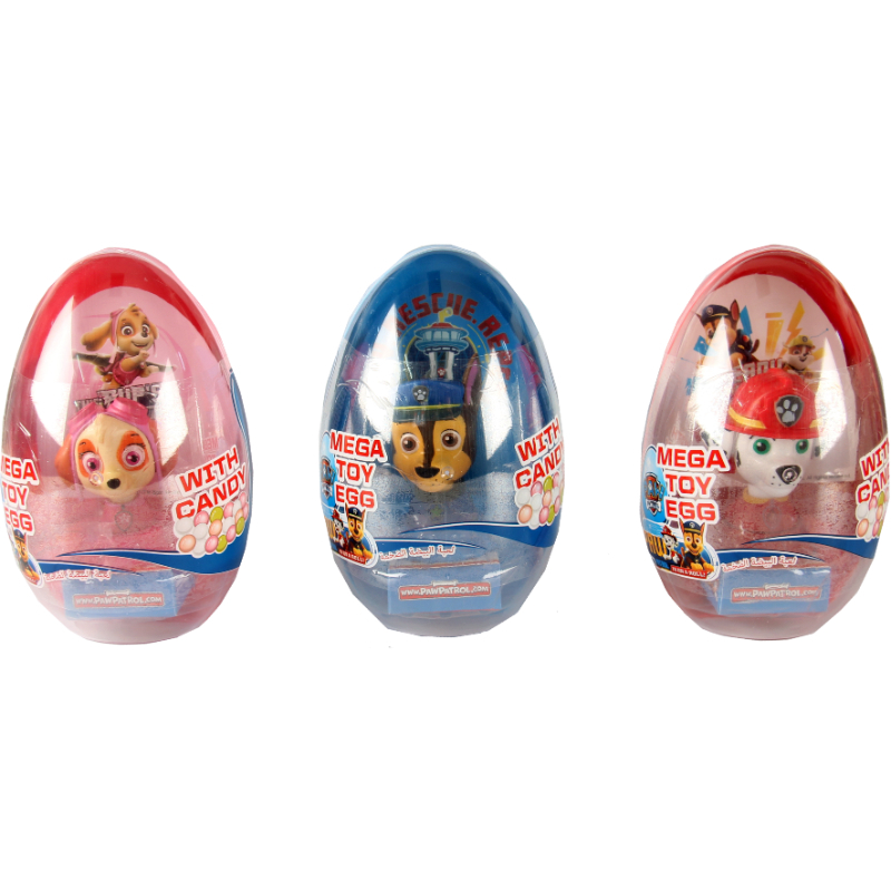 Nickelodeon Paw Patrol Mega Egg 6G (Assortment - Includes 1)