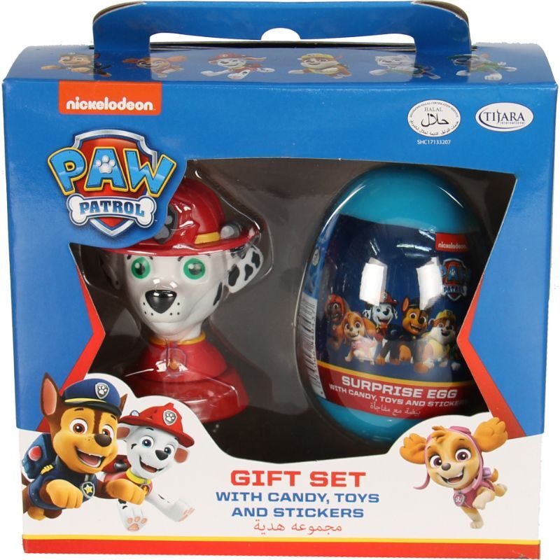 Nickelodeon Paw Patrol Gift Set W/Candy10G (Assortment - Includes 1)