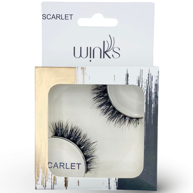 Scarlet Lash Dense From The Tip And Widening The Eye