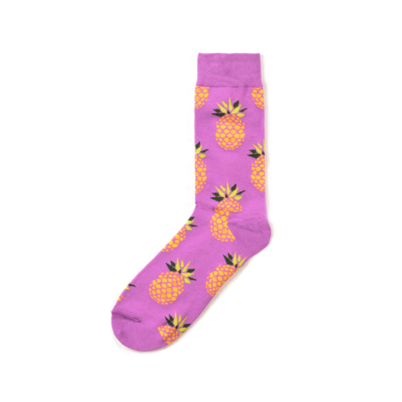 Purple Pineapples Socks