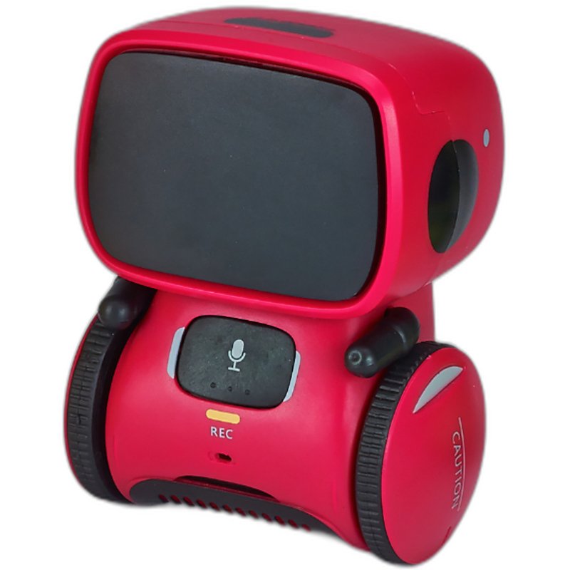 Smart Robot Toy With Voice Command Red