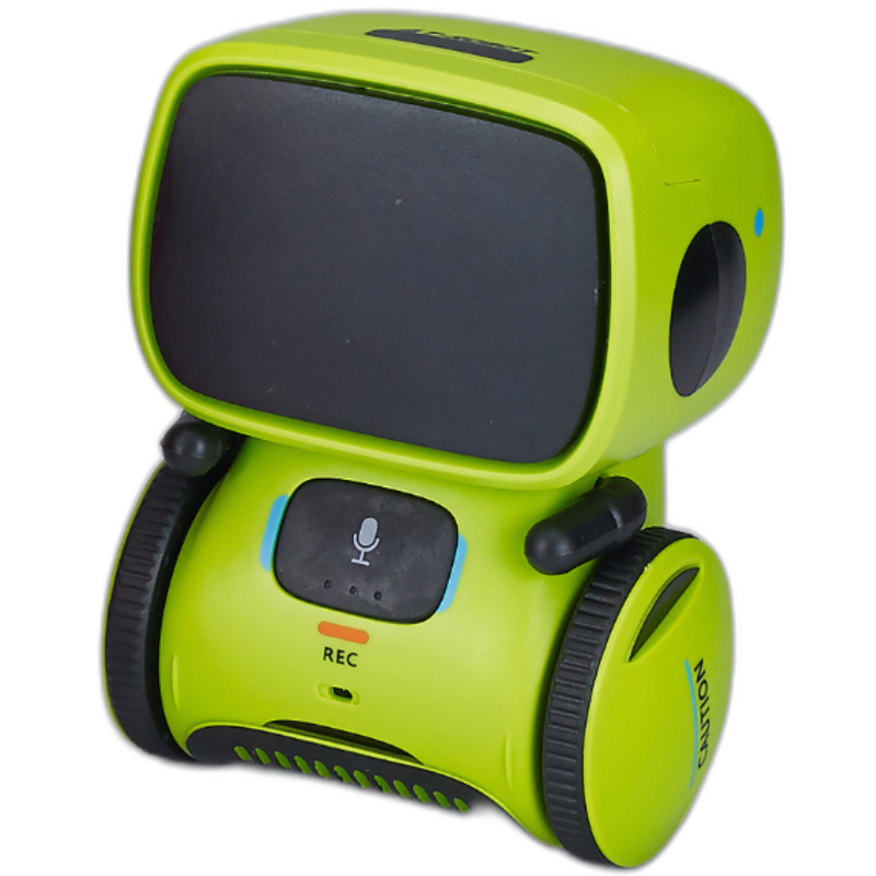 Smart Robot Toy With Voice Command Green