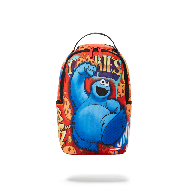 Sprayground Cookie Monster On The Run Mini Backpack