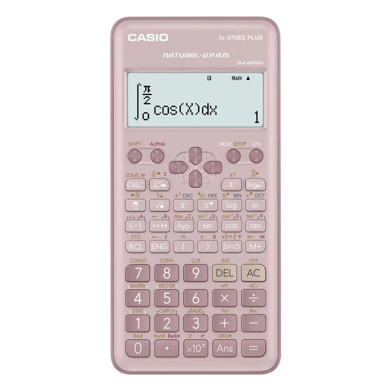 Casio FX-570ESPLUS2PKWDT Standard Scientific Calculators