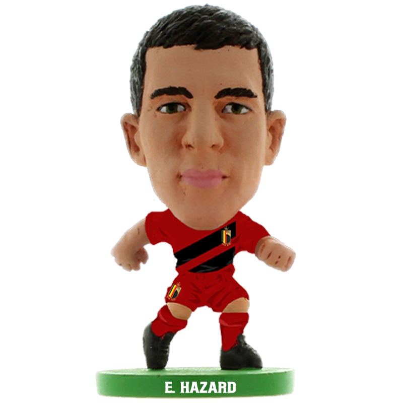 Soccerstarz Belgium Eden Hazard New Home Kit Collectible Figure