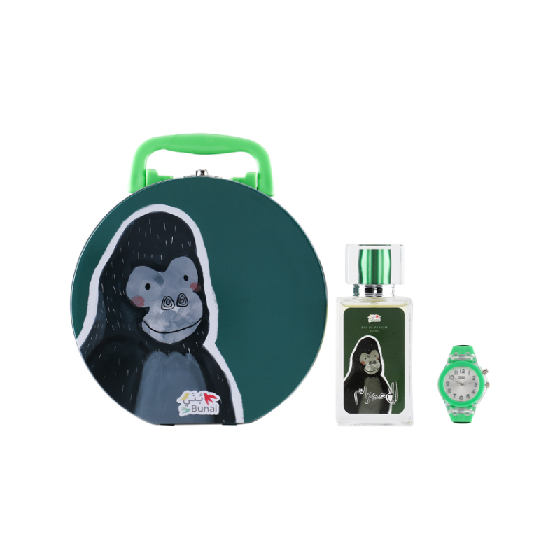 Bunai Kids Perfume & Watch Set - A Gorilla'S Respect (Boys)