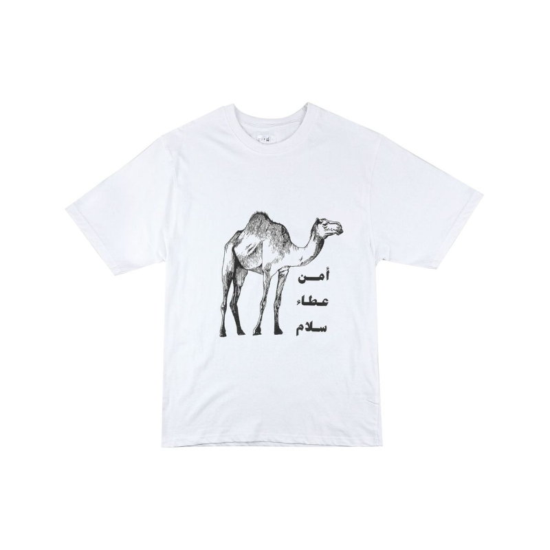 Hnak Camel T-Shirt-Anthracite Standingcamel-White-Xs Xs Mlt