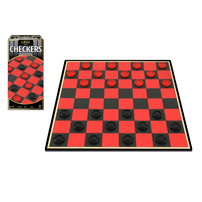 Ambassador Classic Games - Checkers (Basic)
