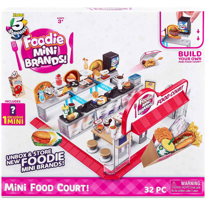 Zuru 5 Surprise Mini Food Court Playsetbulk