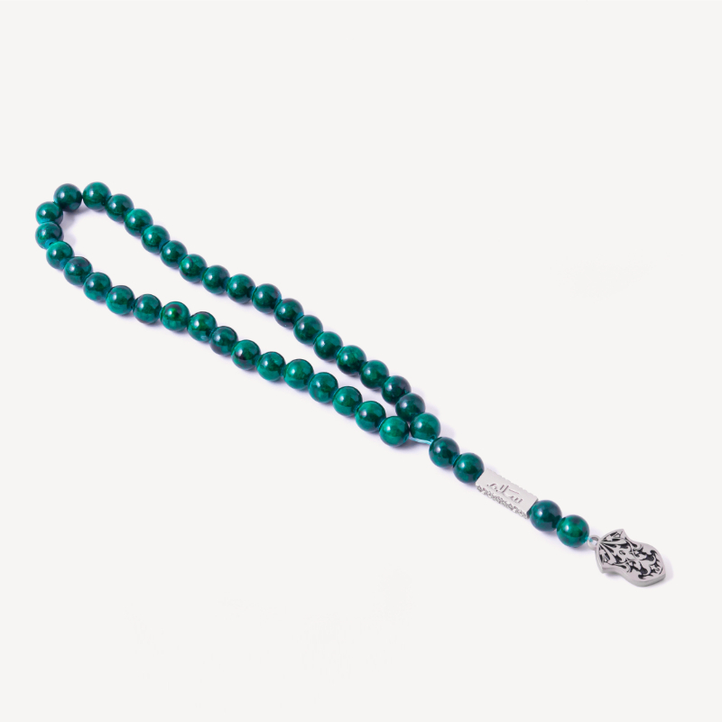 Salam Al - Naal Al - Sharif Prayer Beads 33 - Green