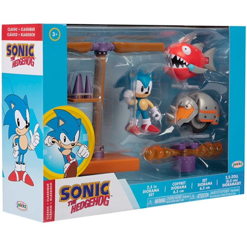 Jaaks Sonic Figure 2.5 Diorama Set