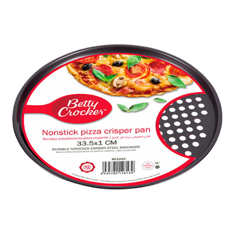 Betty Crocker Pizza Crisper Pan (33.5Cm-Thickness 0.4Mm)