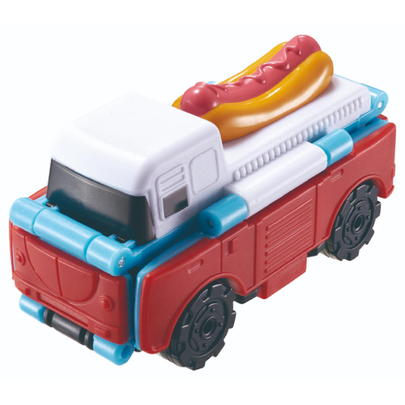 Transracers 2 In 1 Flip Vehicle Dessertcart To Hot Dog Car