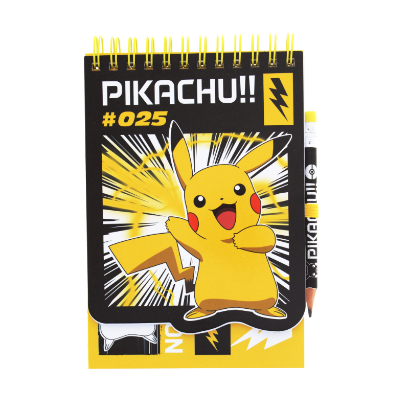 Pokemon Notebook & Pencil