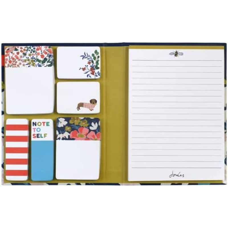 Joules Sticky Notes + List Pad