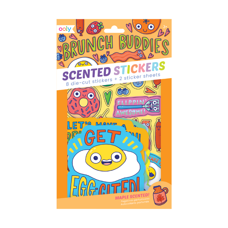 Ooly Scented Scratch Stickers Brunch Buddies