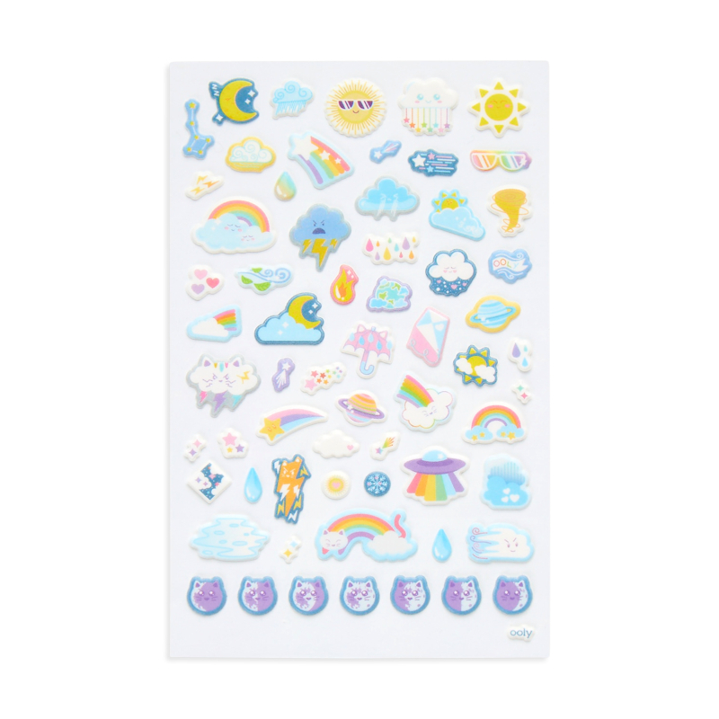 Ooly Stickiville Stickers Standard Weather Pals