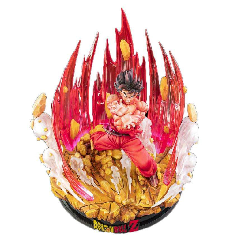 Natsume Dragon Ball Z Goku Kaio Ken 1/6Scale Limited Edition Hqs Statue By Tsume Art