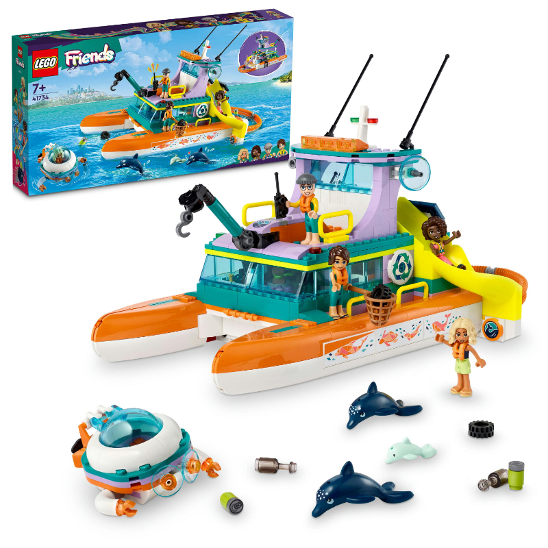 Lego Sea Rescue Boat - 41734