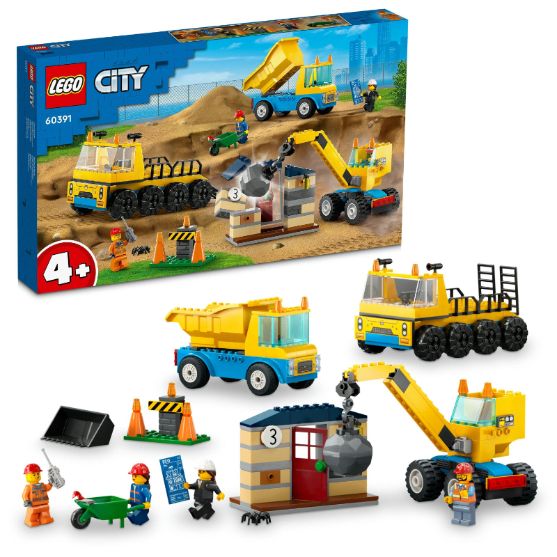 Lego Construction Trucks And Wrecking B- 60391
