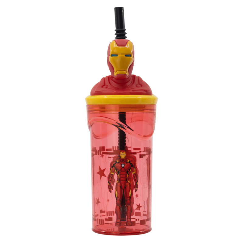 Stor 3D Figurine Tumbler 360Ml Avengersinvincible Force Iron Man