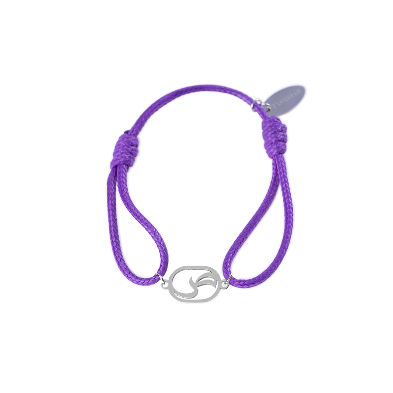 Tasmeiah Braided Bracelet Purple (Saad)