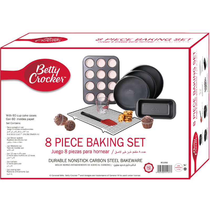 Betty Crocker Baking Set 8Pcs