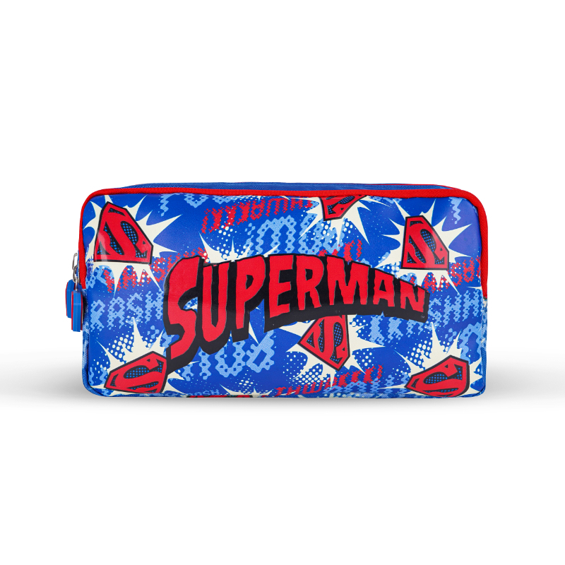 Warner Bros. Superman Man Of Tomorrow 2Compartment Pencil Case