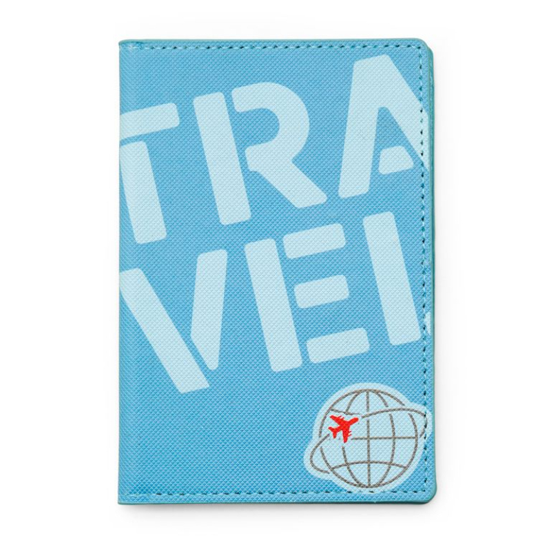 Kikkerland Passport Cover Blue